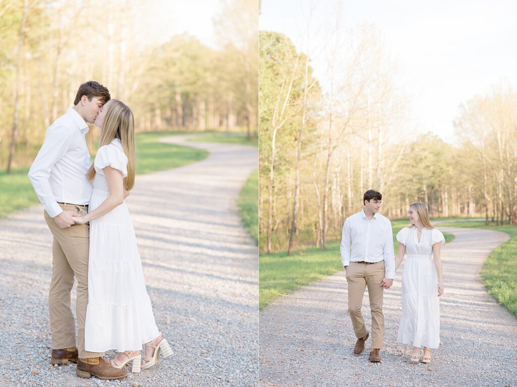 Light and Airy Mississippi Engagement session