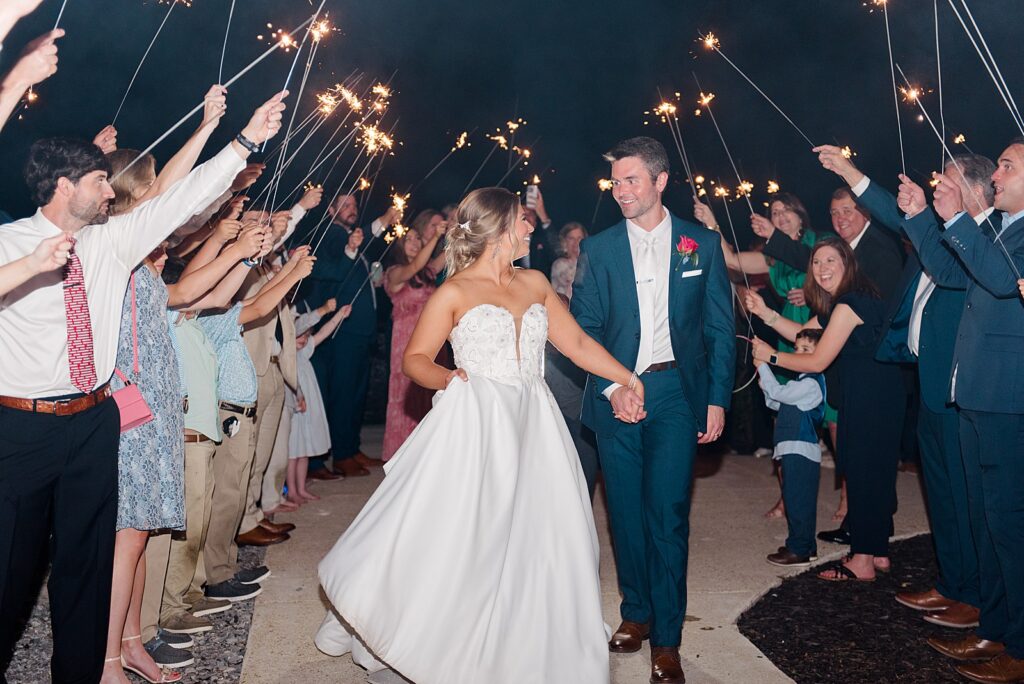 Bellawood the Venue Sparkler leave, Lindsay Ott Photography