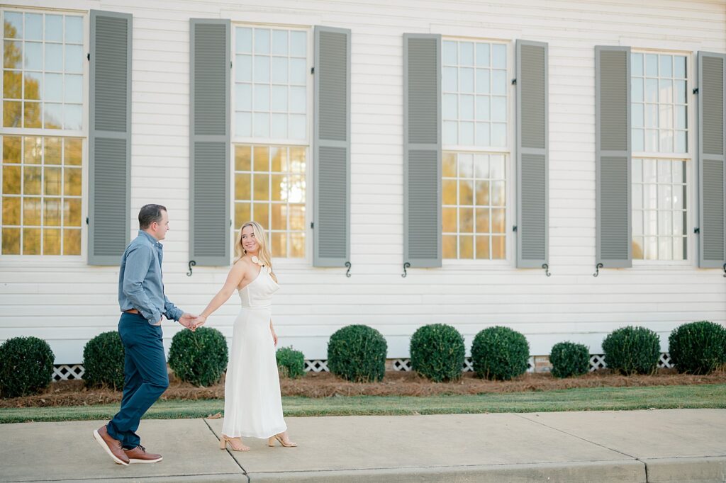Livingston Chapel engagement session