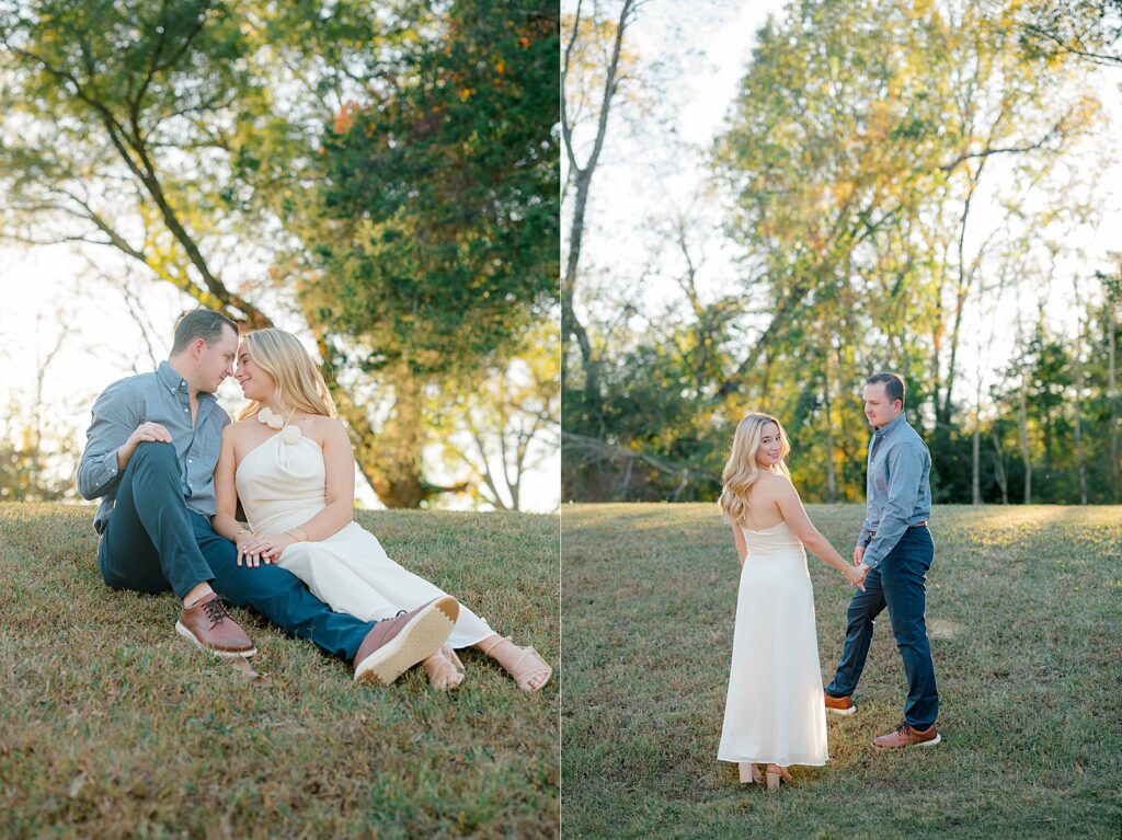 Livingston Chapel engagement session with Lindsay Ott Photography