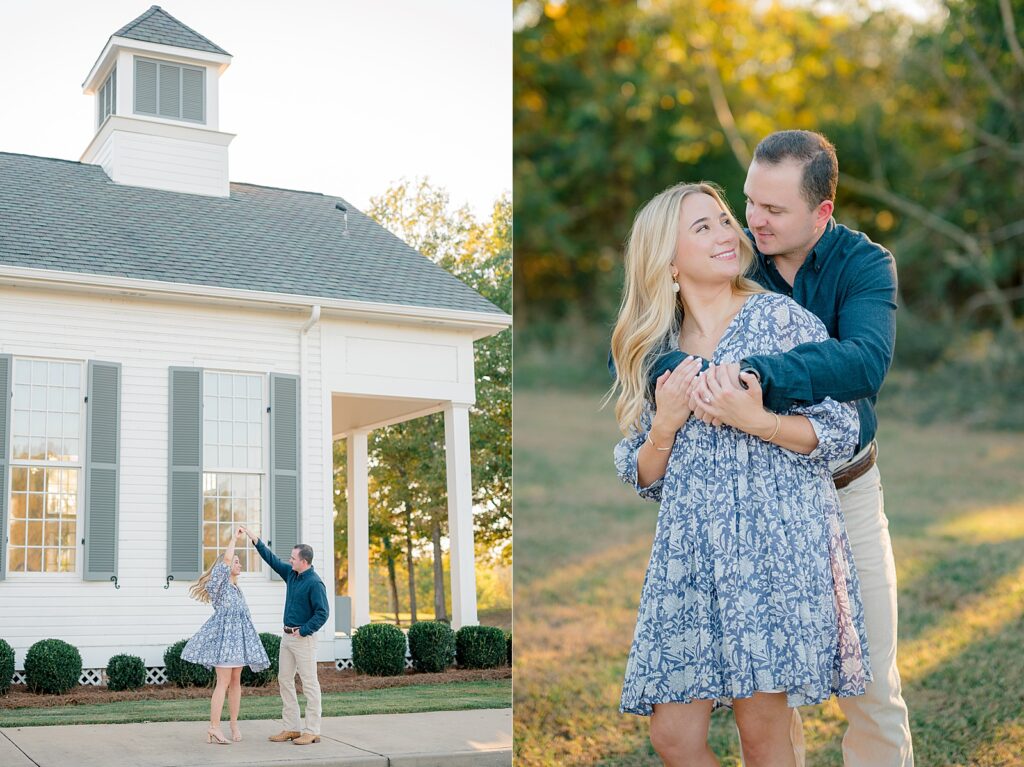 Livingston Chapel engagement session with Lindsay Ott Photography